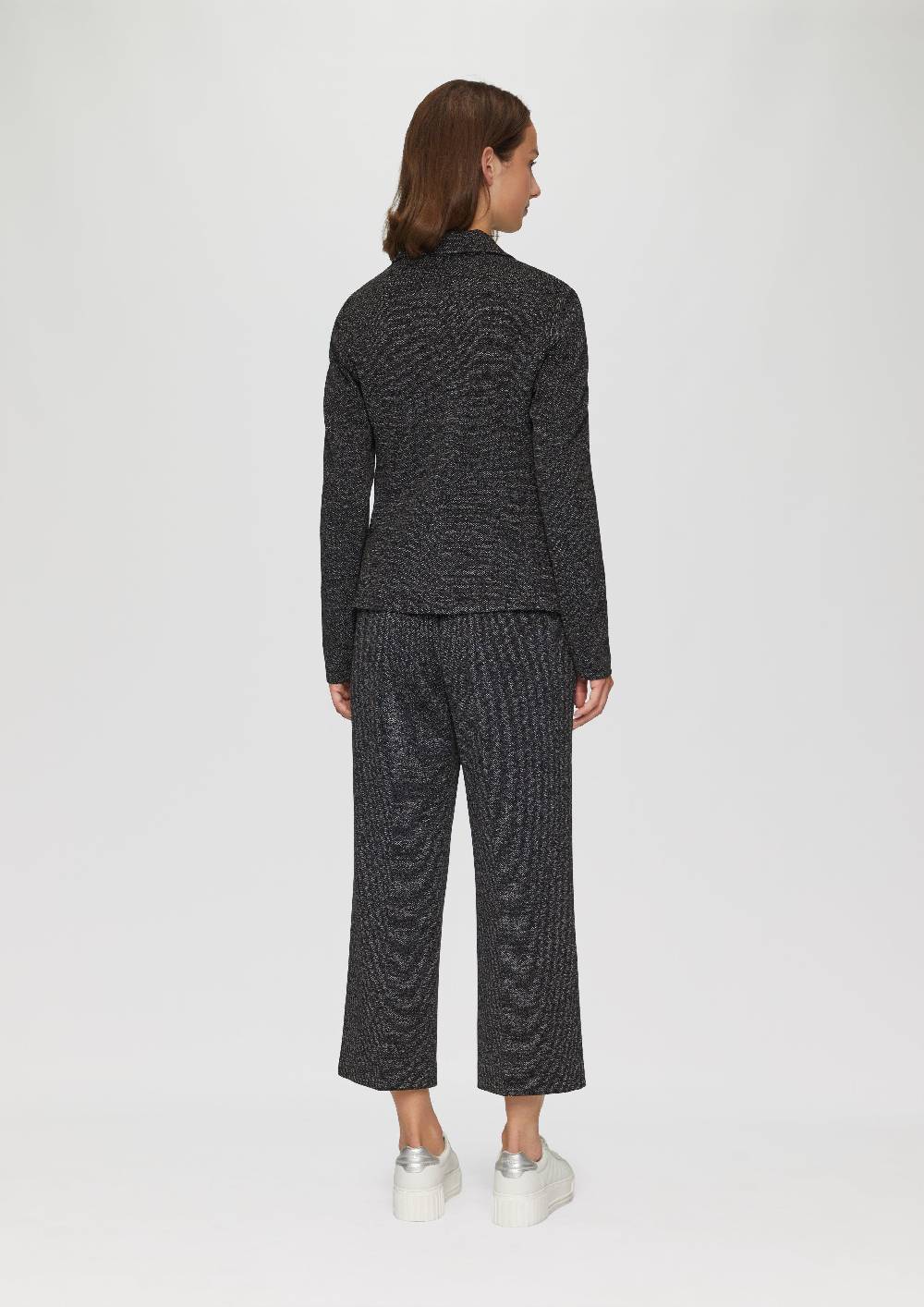 S.Oliver Blazer Mit Meliertem Muster Im Slim Fit