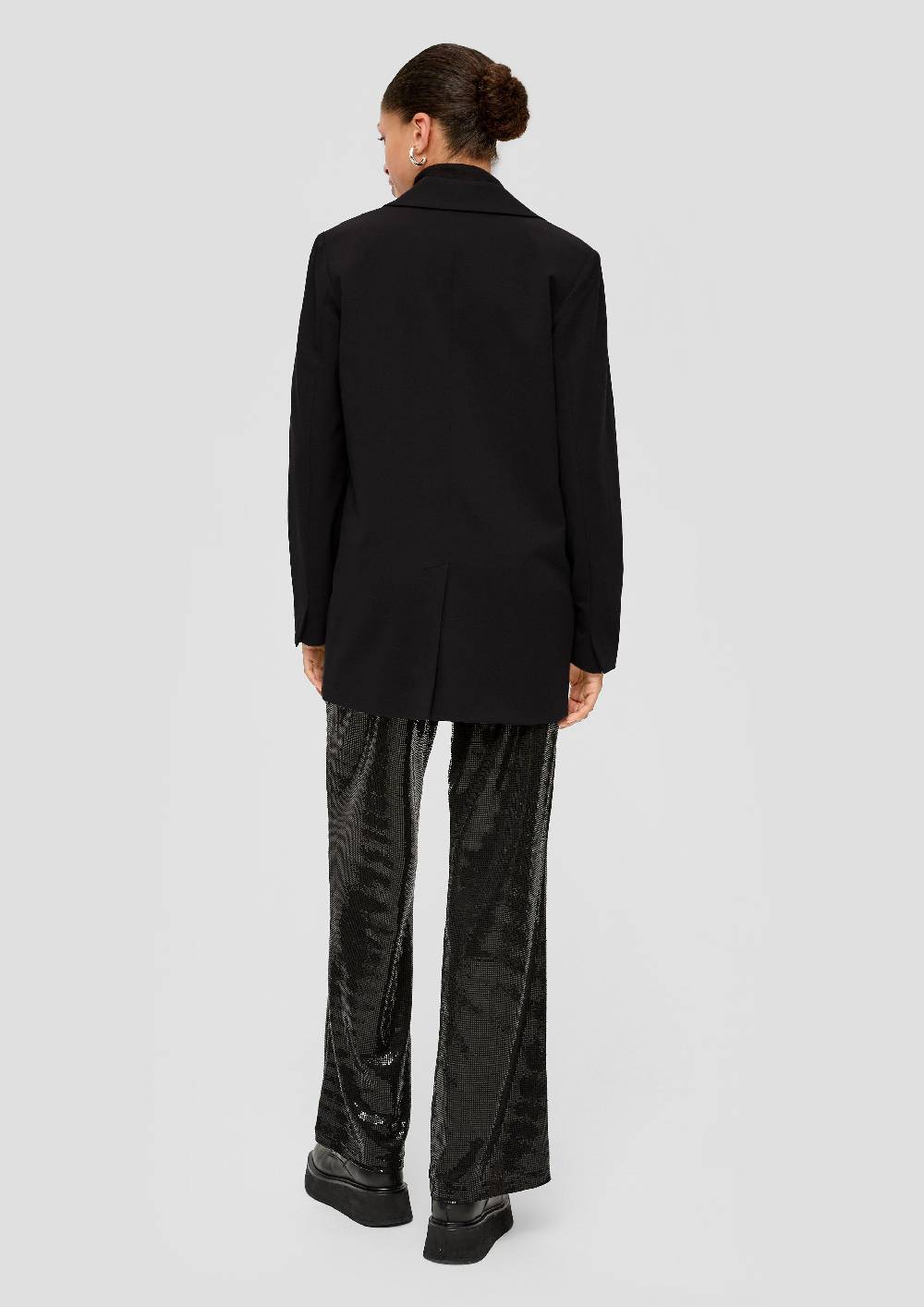 S.Oliver Blazer Mit Satin-Kragen