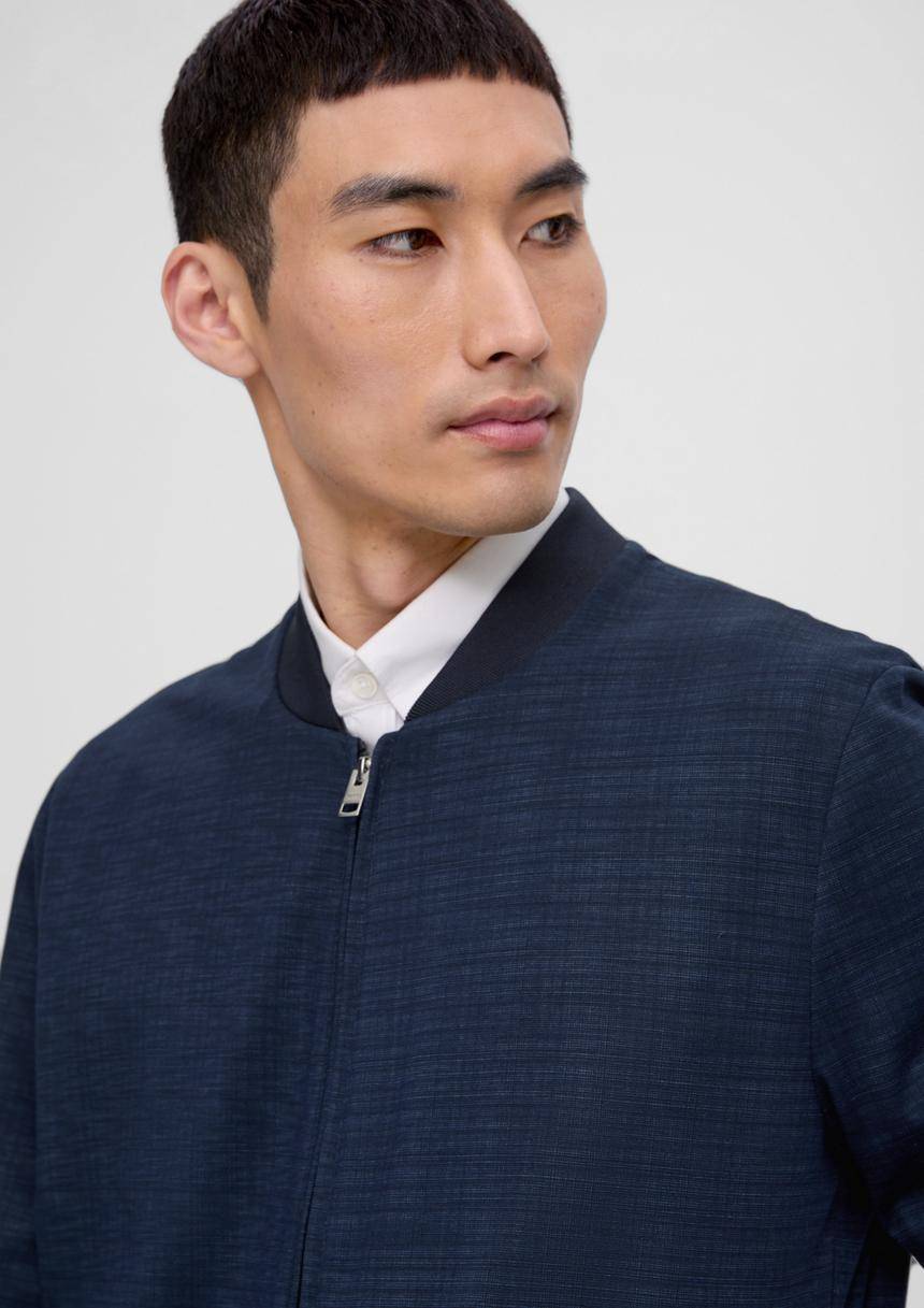 S.Oliver Blouson Aus Viskosestretch