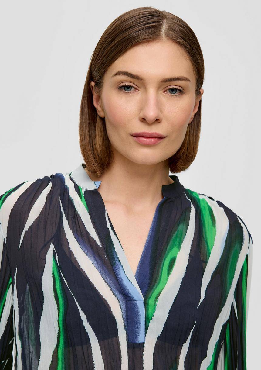 S.Oliver Bluse Aus Chiffon