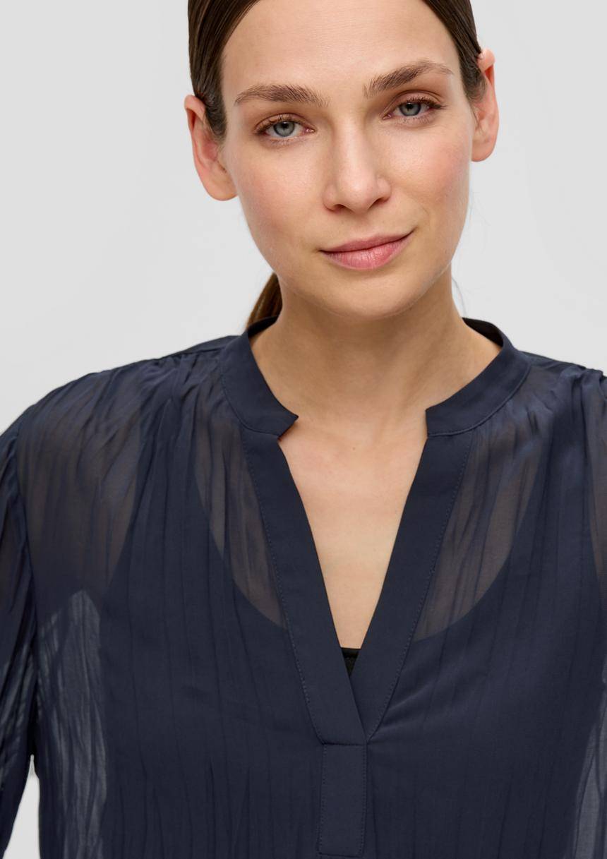 S.Oliver Bluse Aus Chiffon