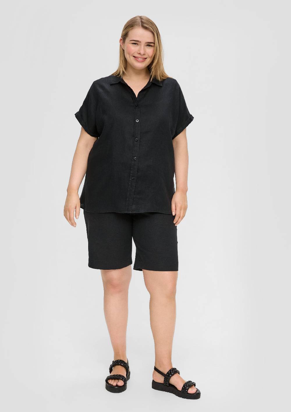 S.Oliver Bluse Aus Leinen