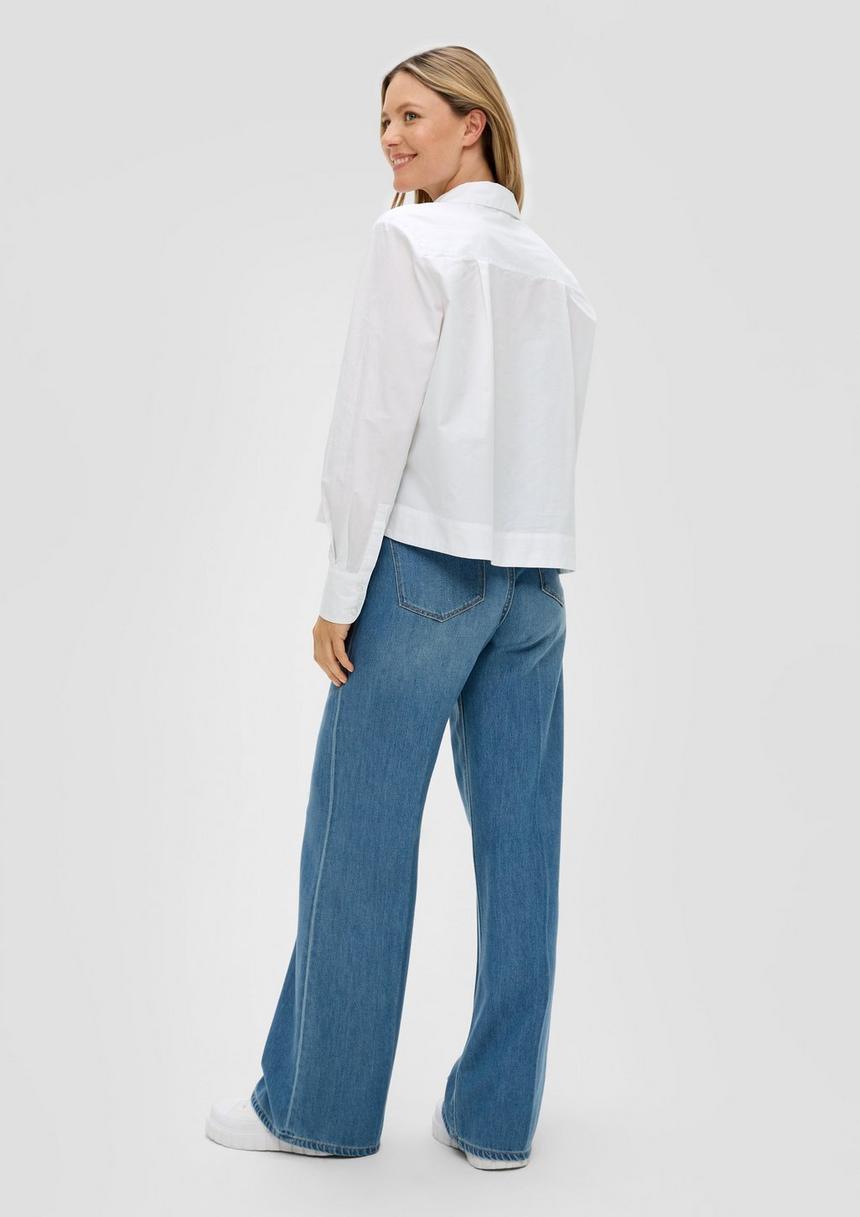 S.Oliver Bluse Aus Popeline