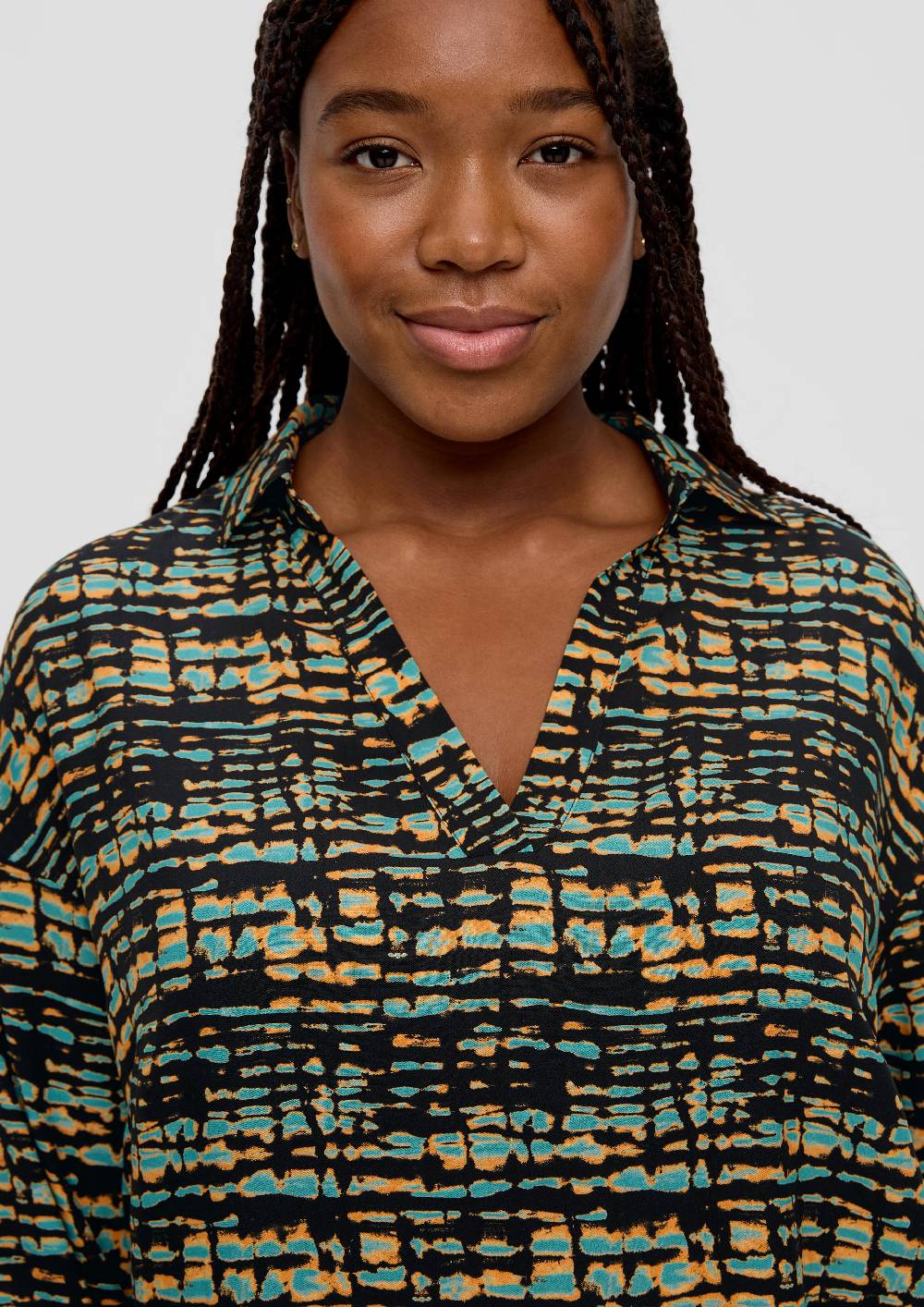 S.Oliver Bluse Aus Reiner Viskose