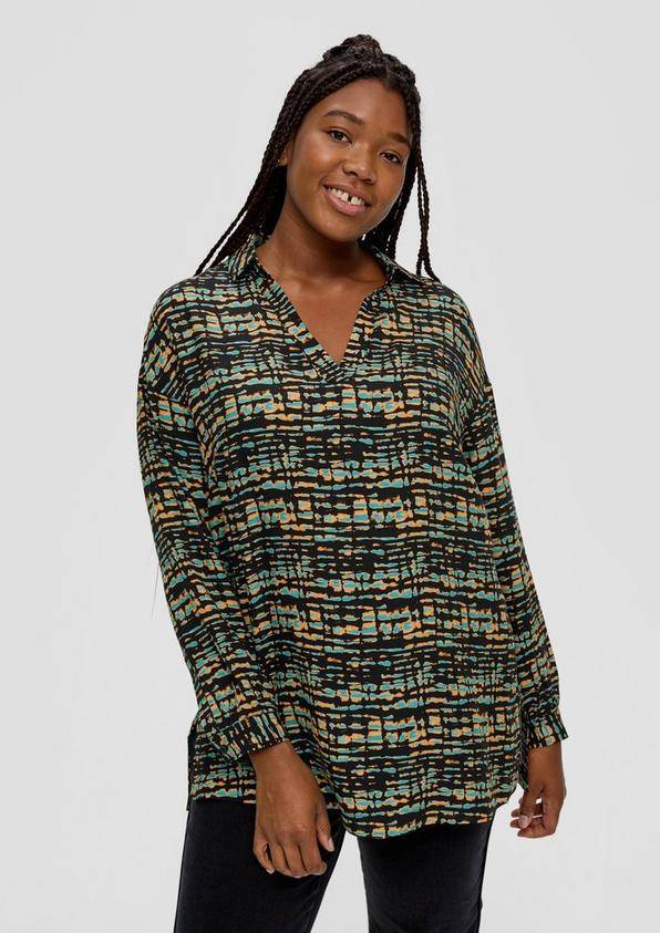 S.Oliver Bluse aus reiner Viskose