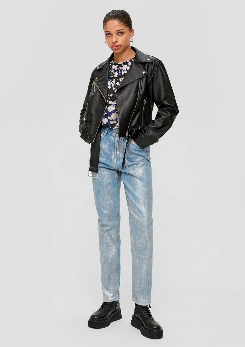 S.Oliver Bluse Mit Allover-Muster