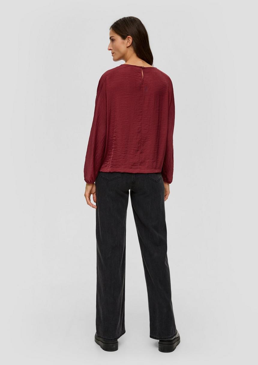 S.Oliver Bluse Mit Fledermausärmeln