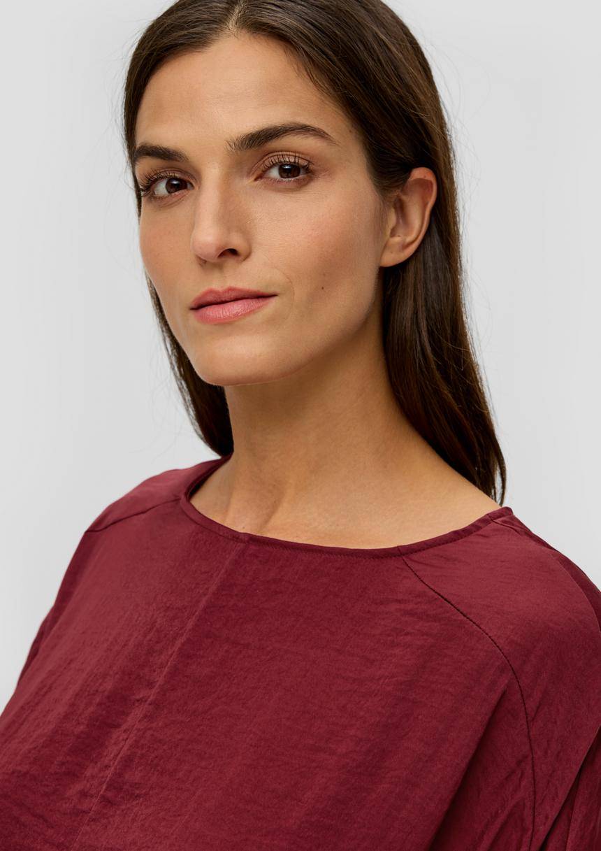 S.Oliver Bluse Mit Fledermausärmeln