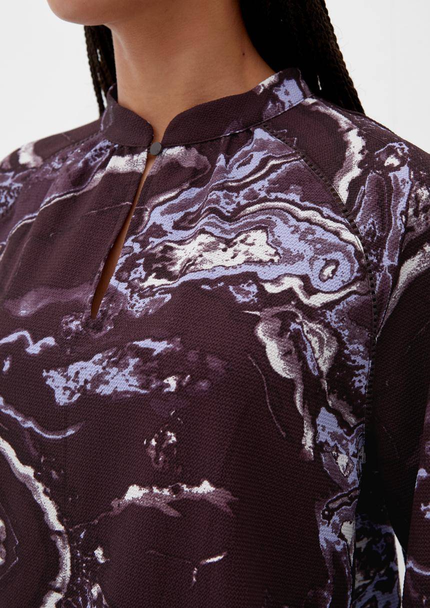 S.Oliver Bluse Mit Lochstickerei