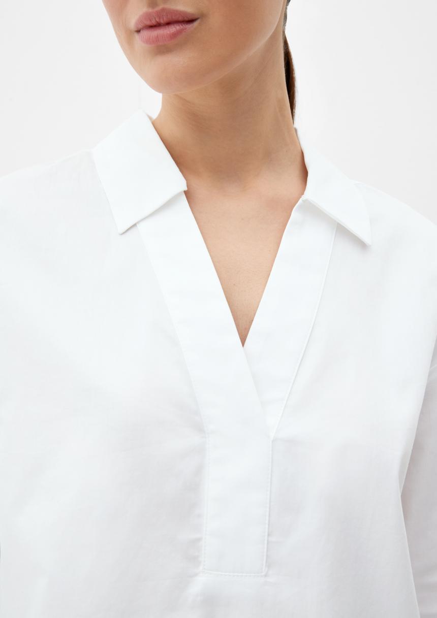 S.Oliver Bluse Mit Polokragen