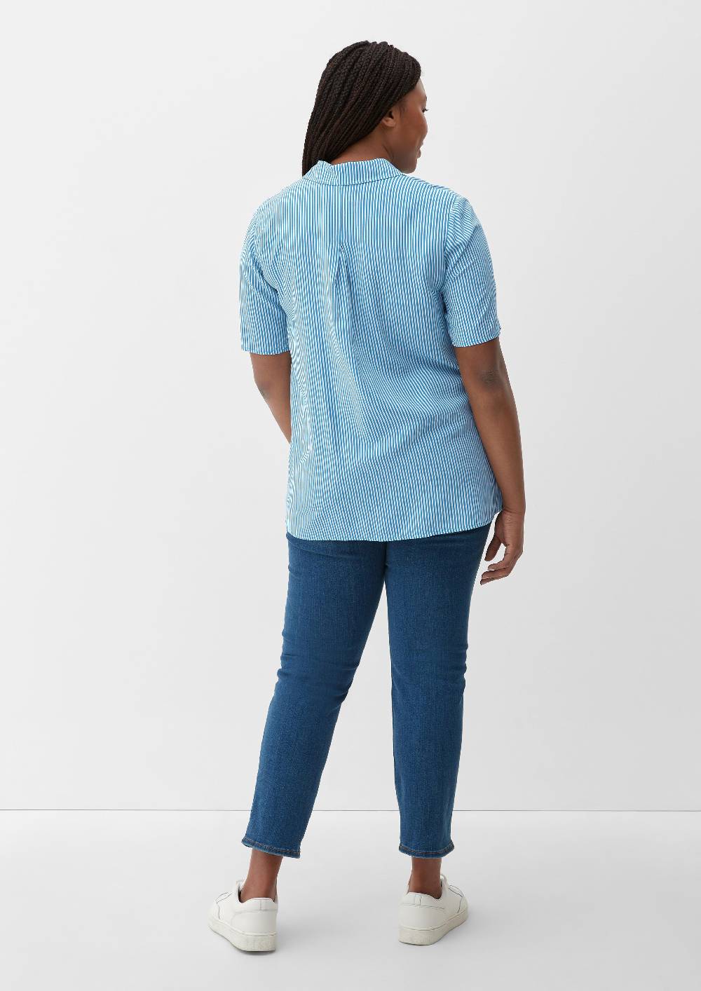 S.Oliver Bluse Mit Webstruktur