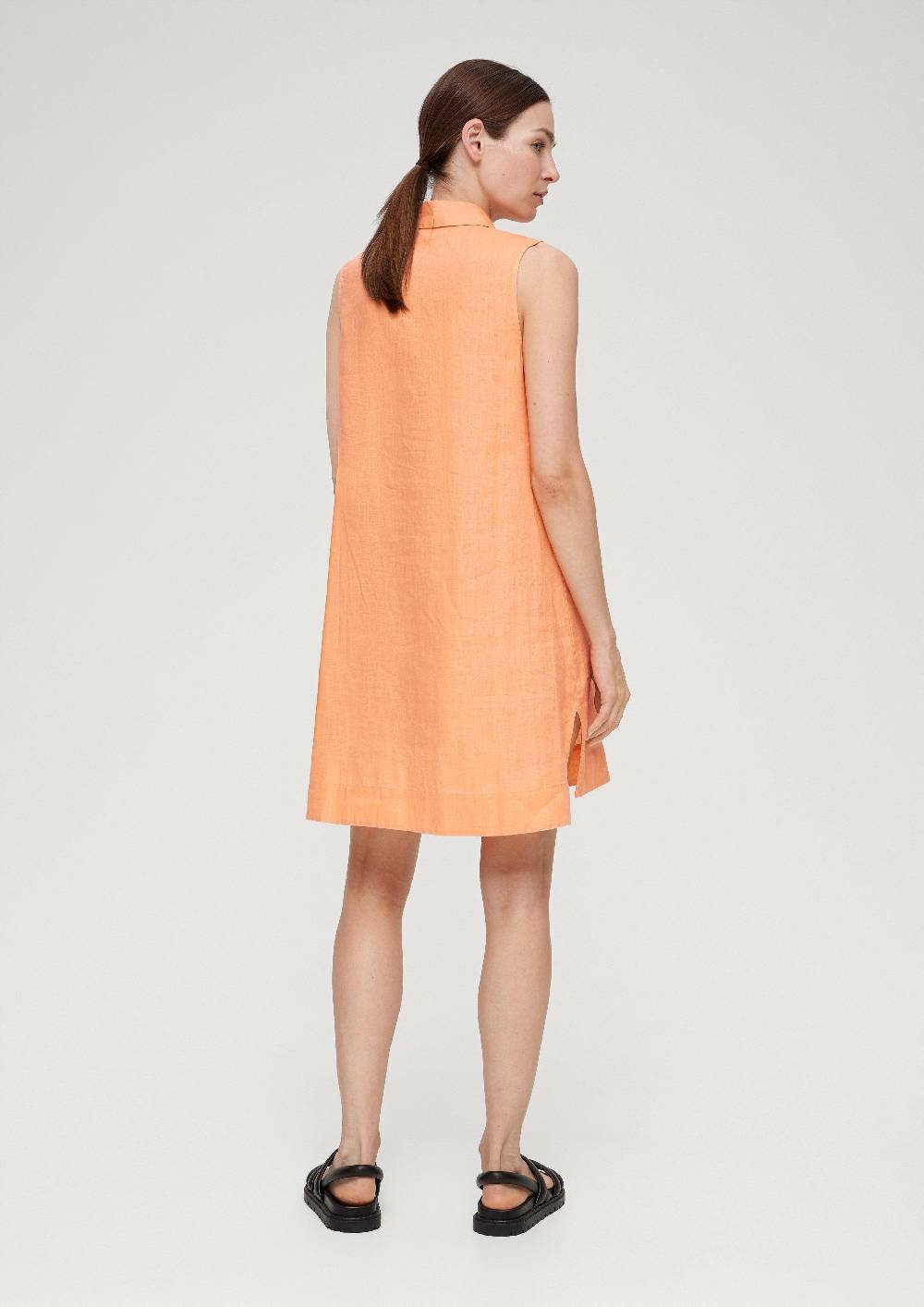 S.Oliver Blusenkleid Aus Leinen