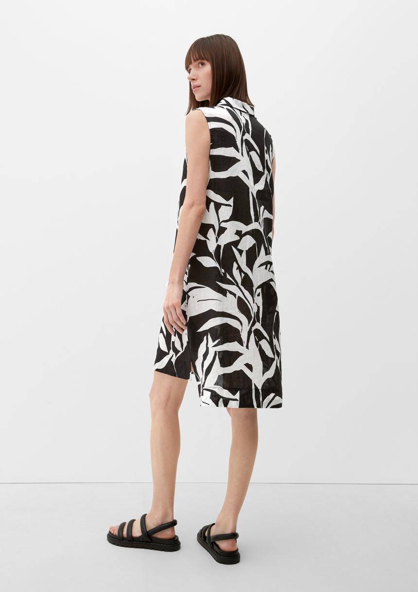 S.Oliver Blusenkleid Aus Leinen