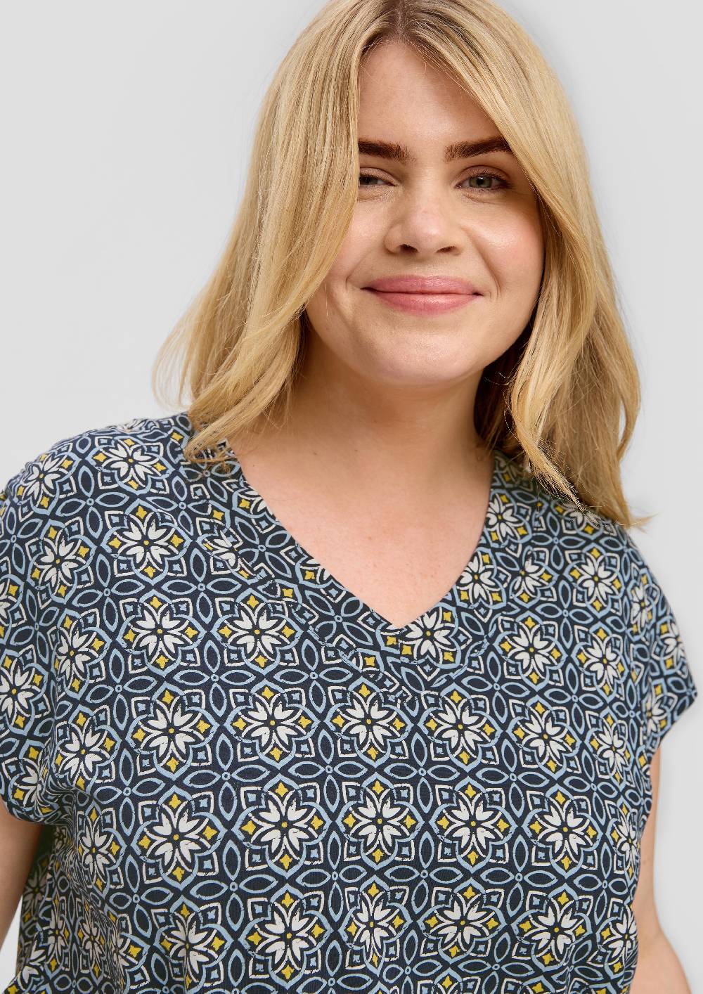 S.Oliver Blusenshirt Aus Viskose