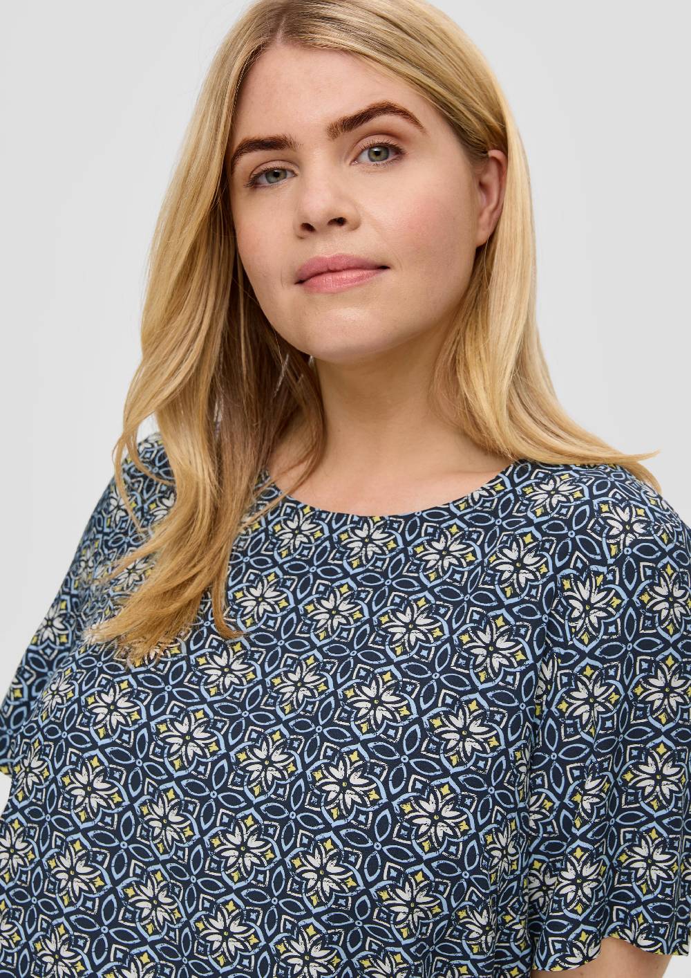 S.Oliver Blusenshirt Aus Viskose