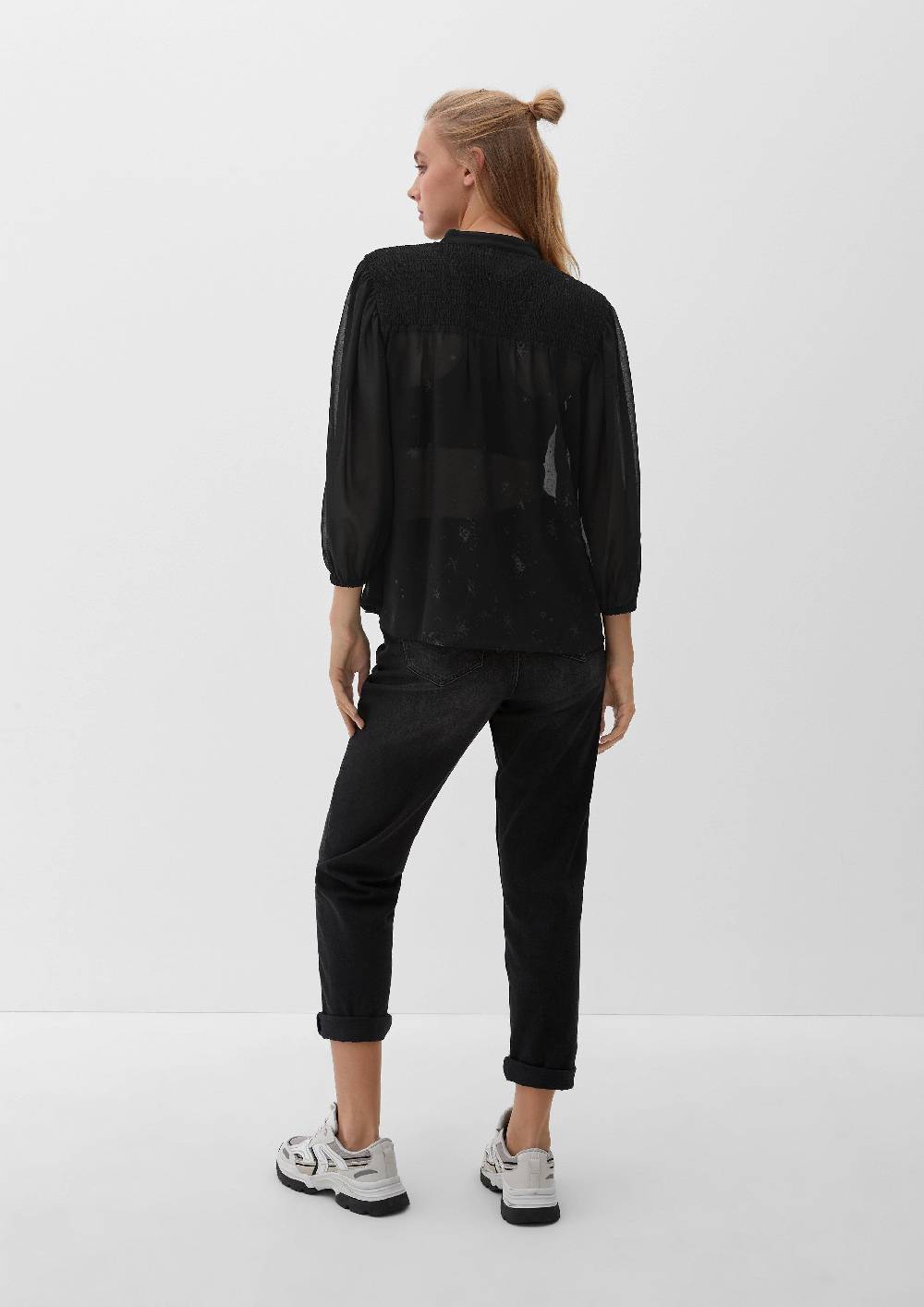 S.Oliver Blusenshirt Mit Abstraktem Muster