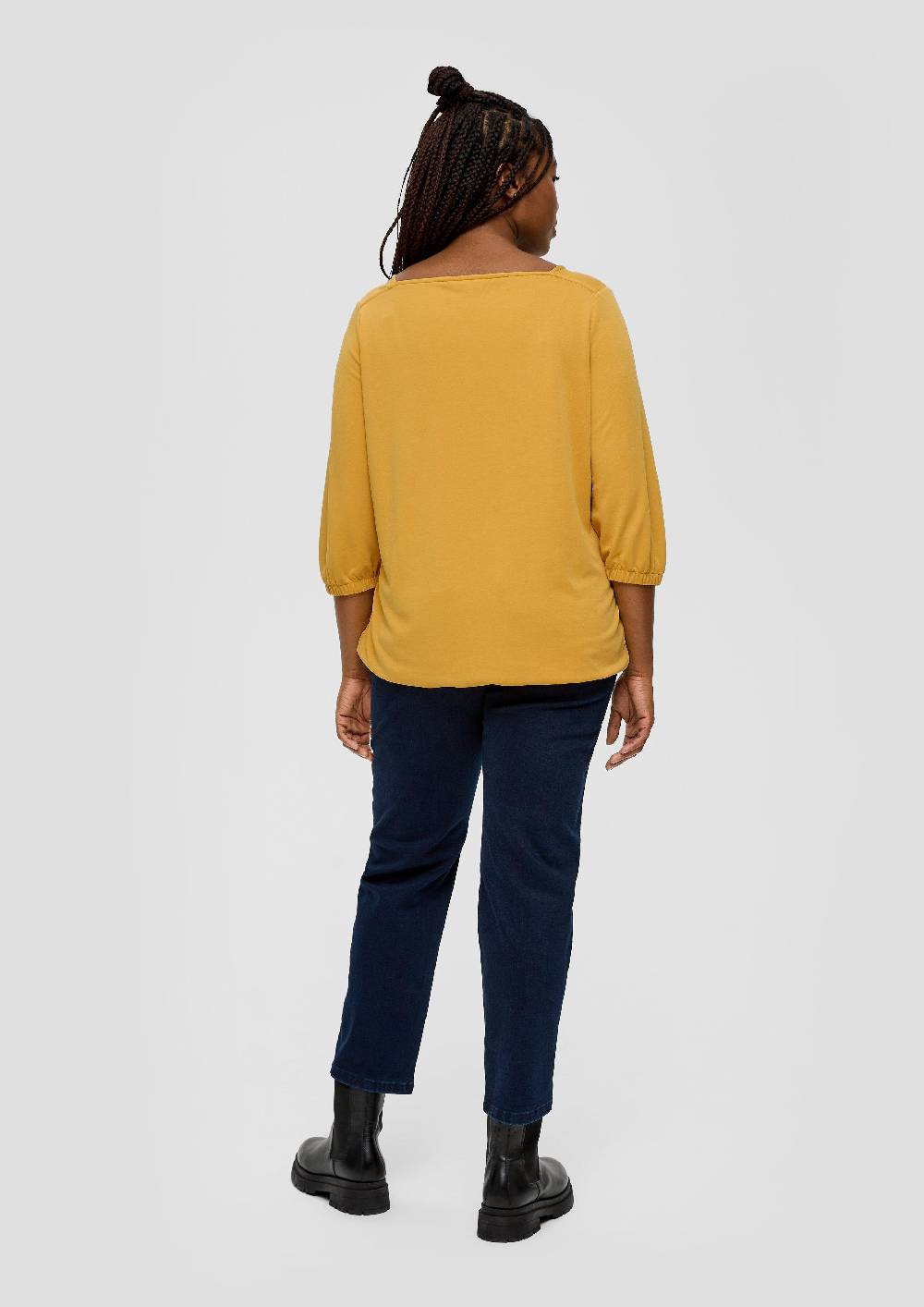 S.Oliver Blusenshirt Mit Piquéstruktur