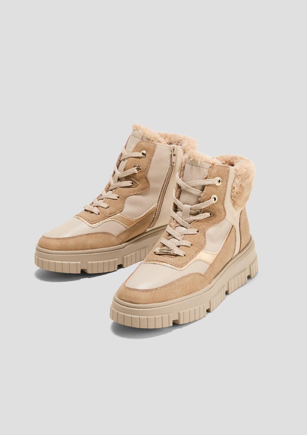 S.Oliver Boots Im Materialmix