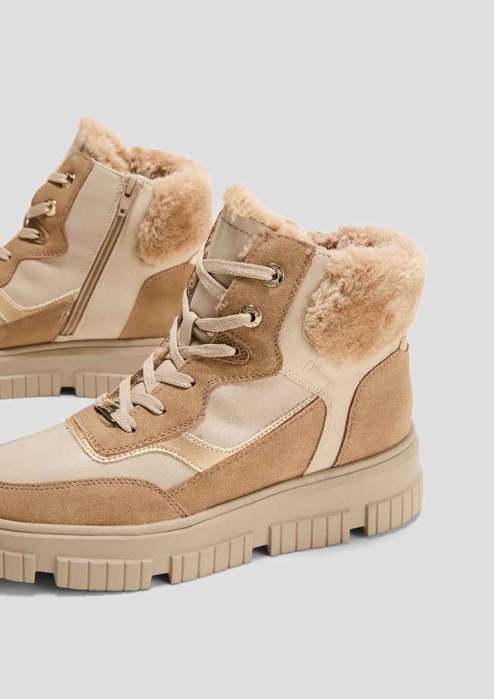 S.Oliver Boots Im Materialmix