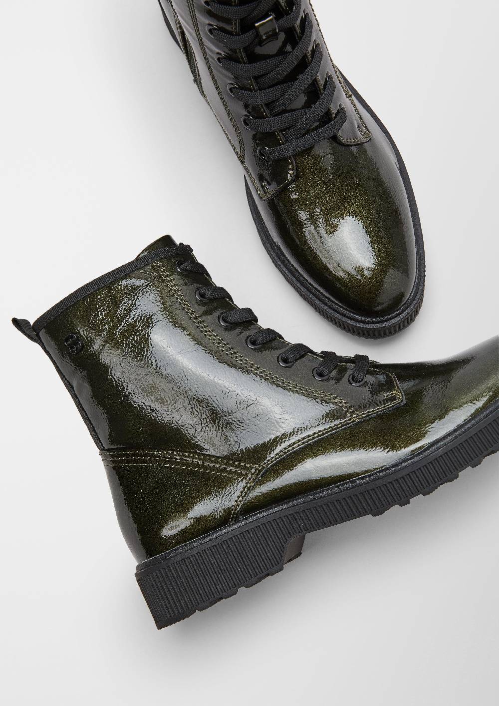 S.Oliver Boots In Lackleder-Optik