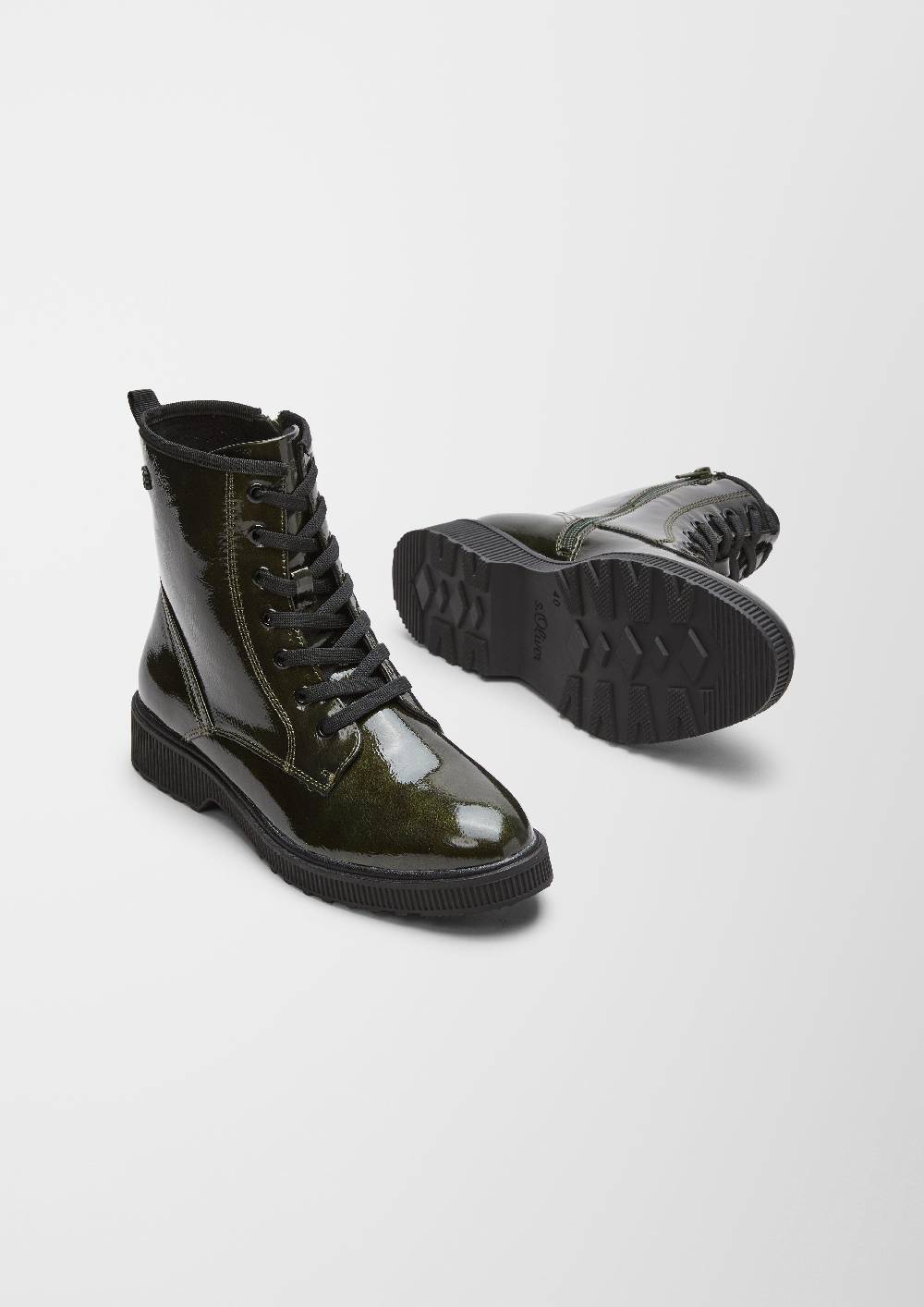 S.Oliver Boots In Lackleder-Optik