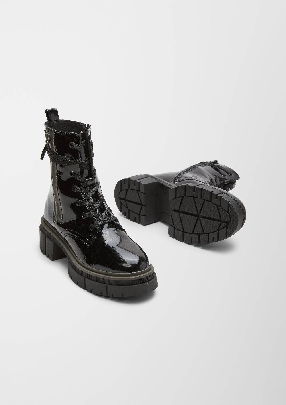 S.Oliver Boots In Lackleder-Optik