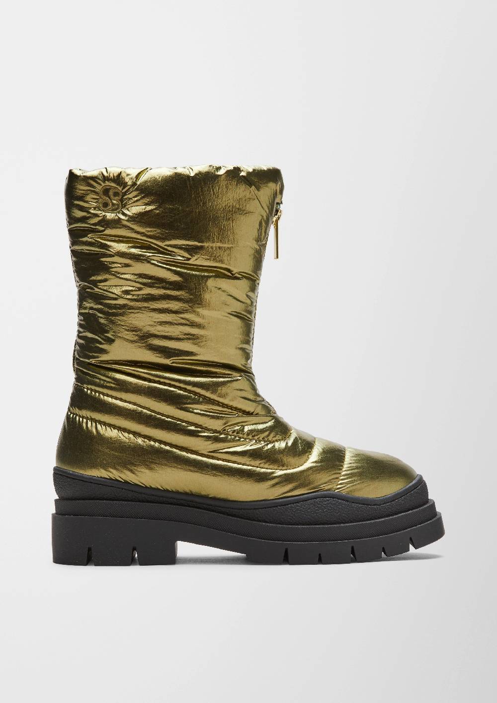 S.Oliver Boots In Metallic-Optik