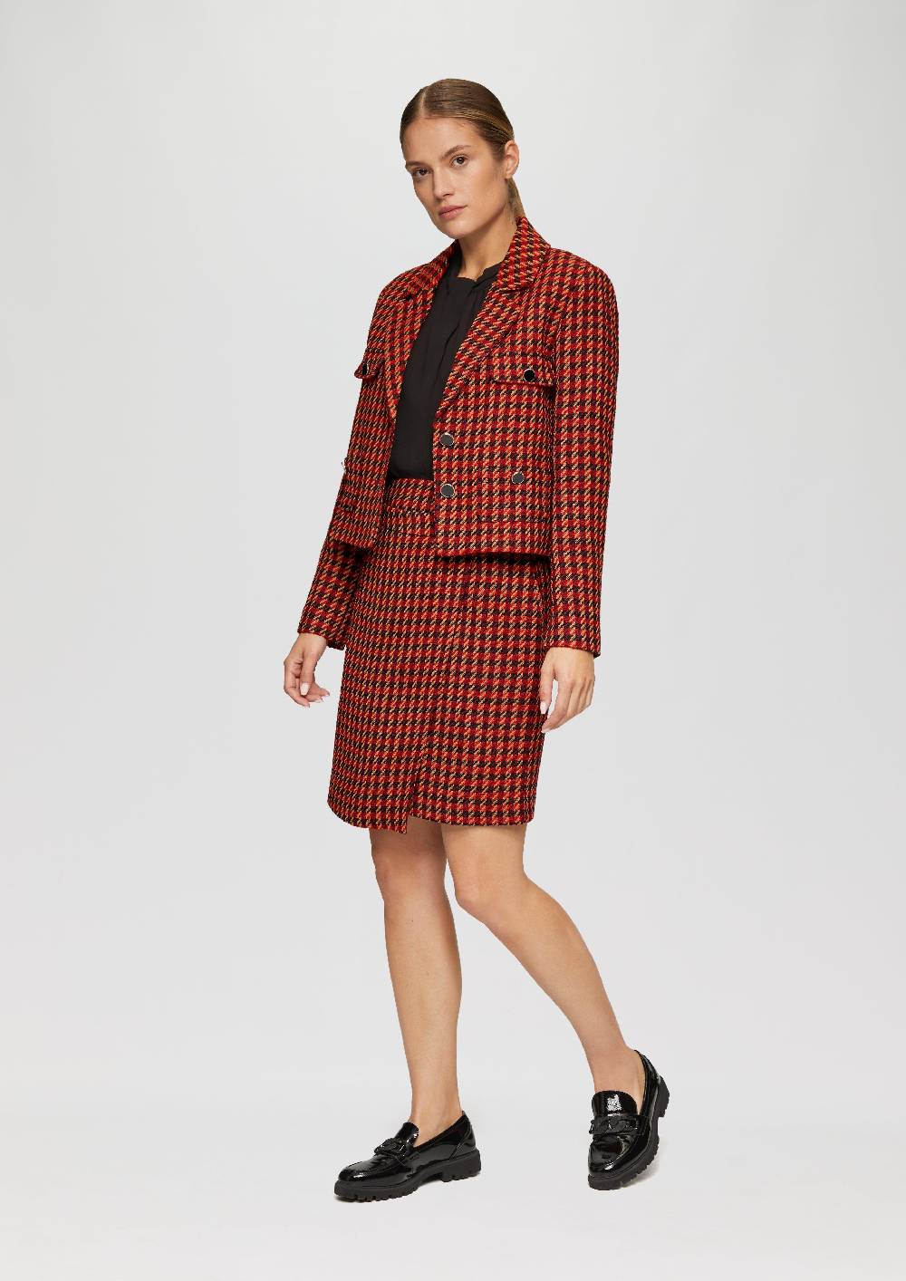 S.Oliver Bouclé-Rock In Wickeloptik