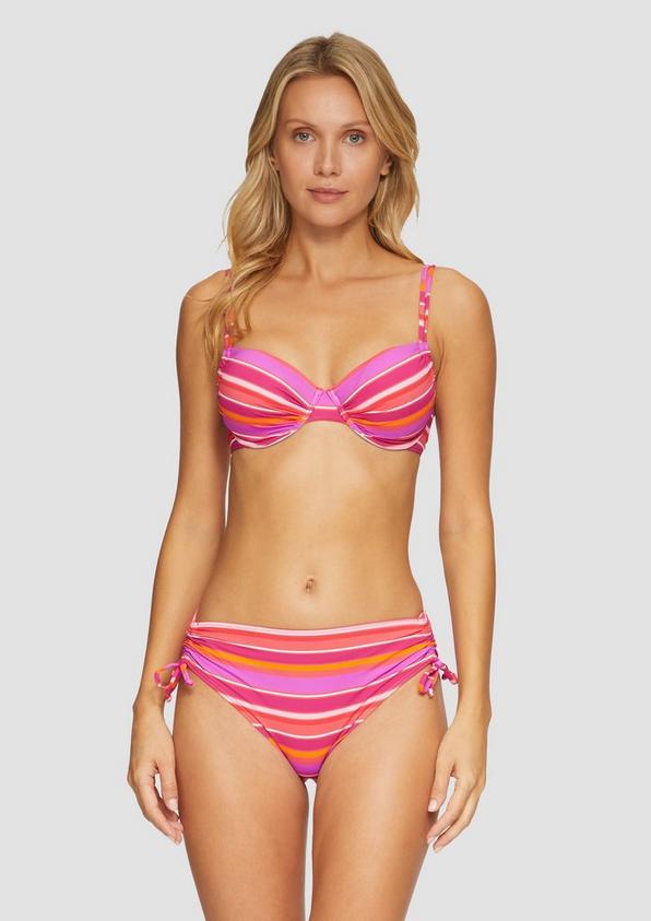 S.Oliver Bügel-Bikinitop im Streifenlook