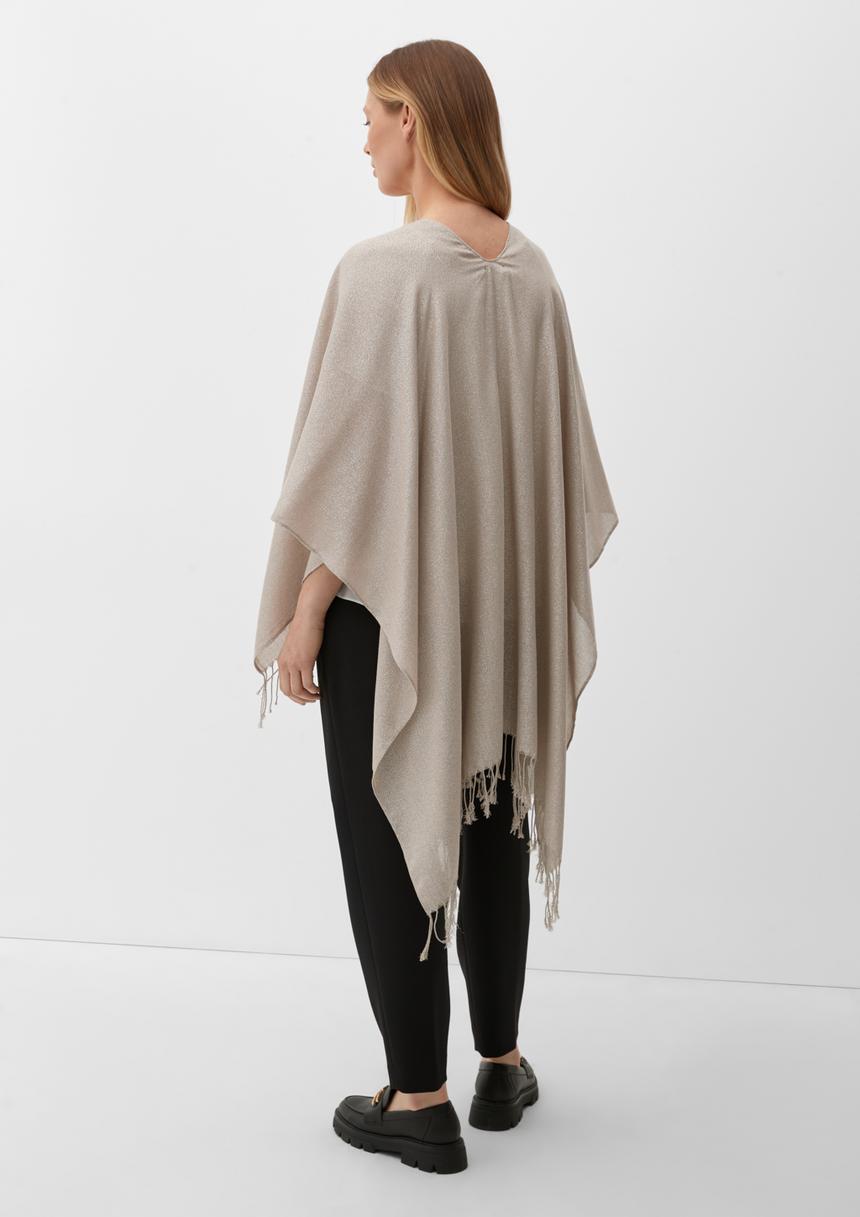 S.Oliver Cape Mit Fransen