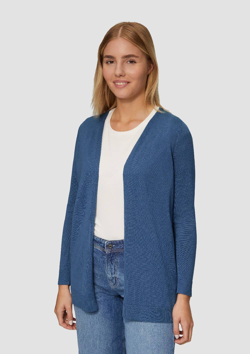 S.Oliver Cardigan Aus Baumwollmix