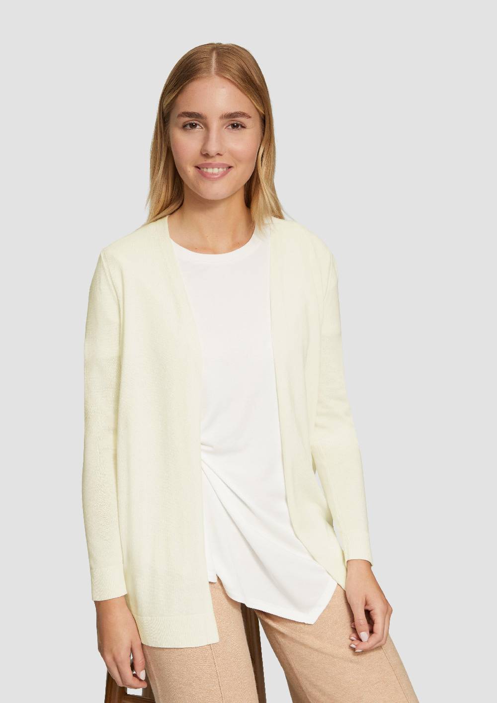 S.Oliver Cardigan Aus Baumwollmix