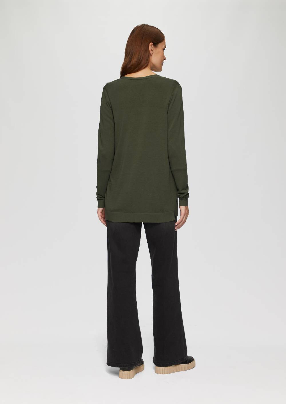 S.Oliver Cardigan Aus Viskose-Baumwollmix