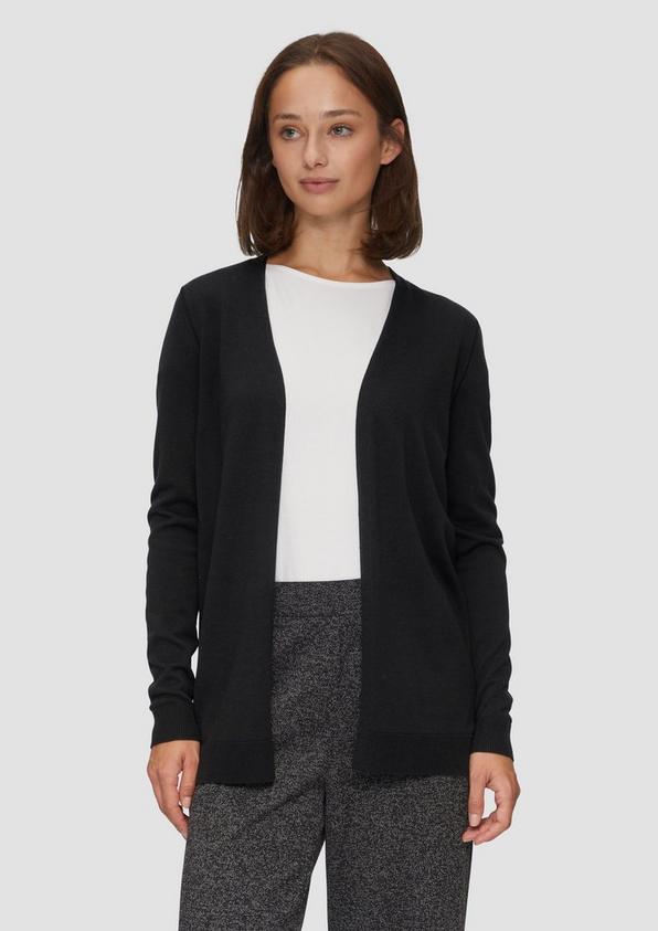 S.Oliver Cardigan aus Viskose-Baumwollmix