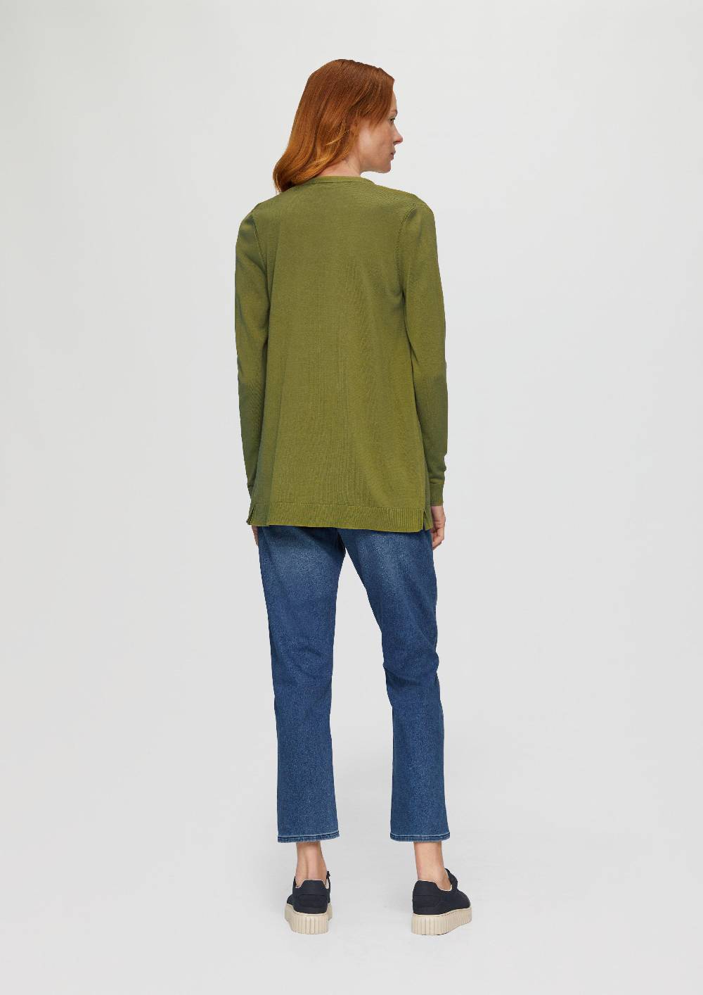 S.Oliver Cardigan Aus Viskose-Baumwollmix