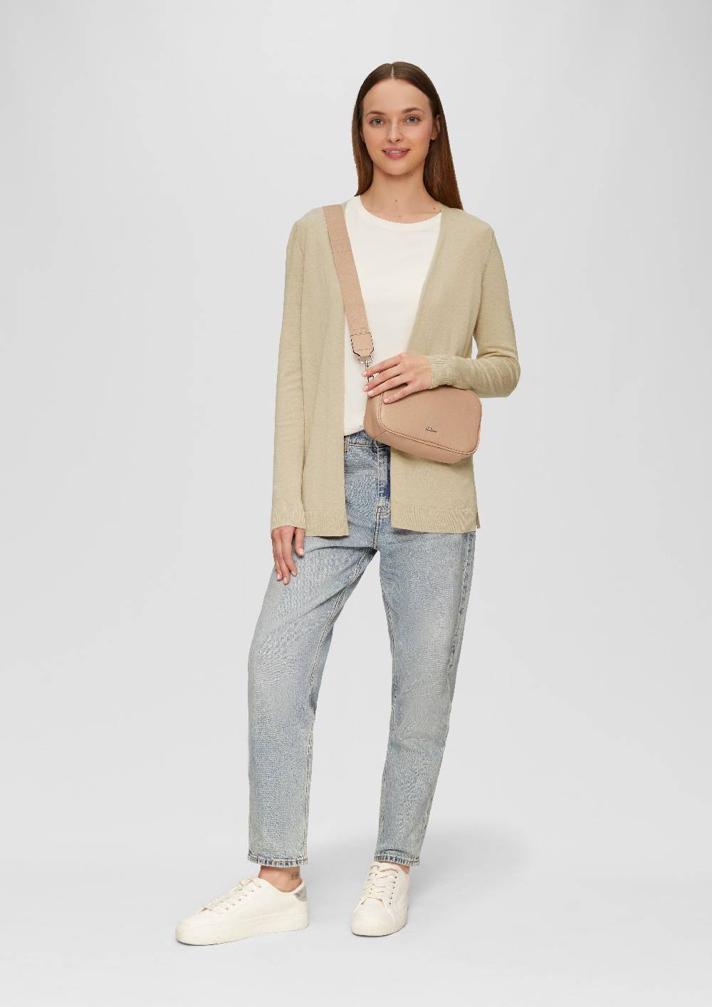 S.Oliver Cardigan Aus Viskose-Baumwollmix