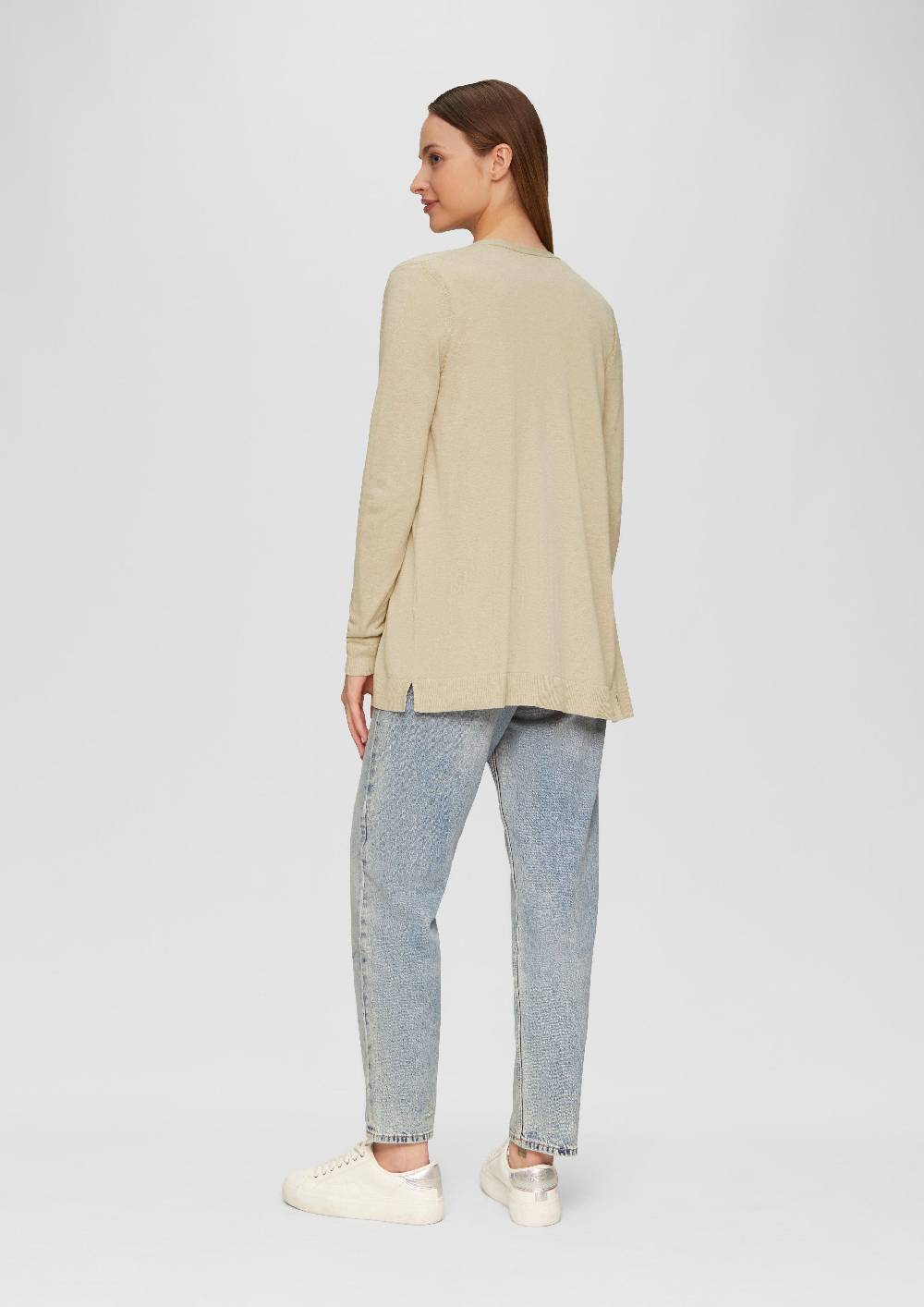 S.Oliver Cardigan Aus Viskose-Baumwollmix