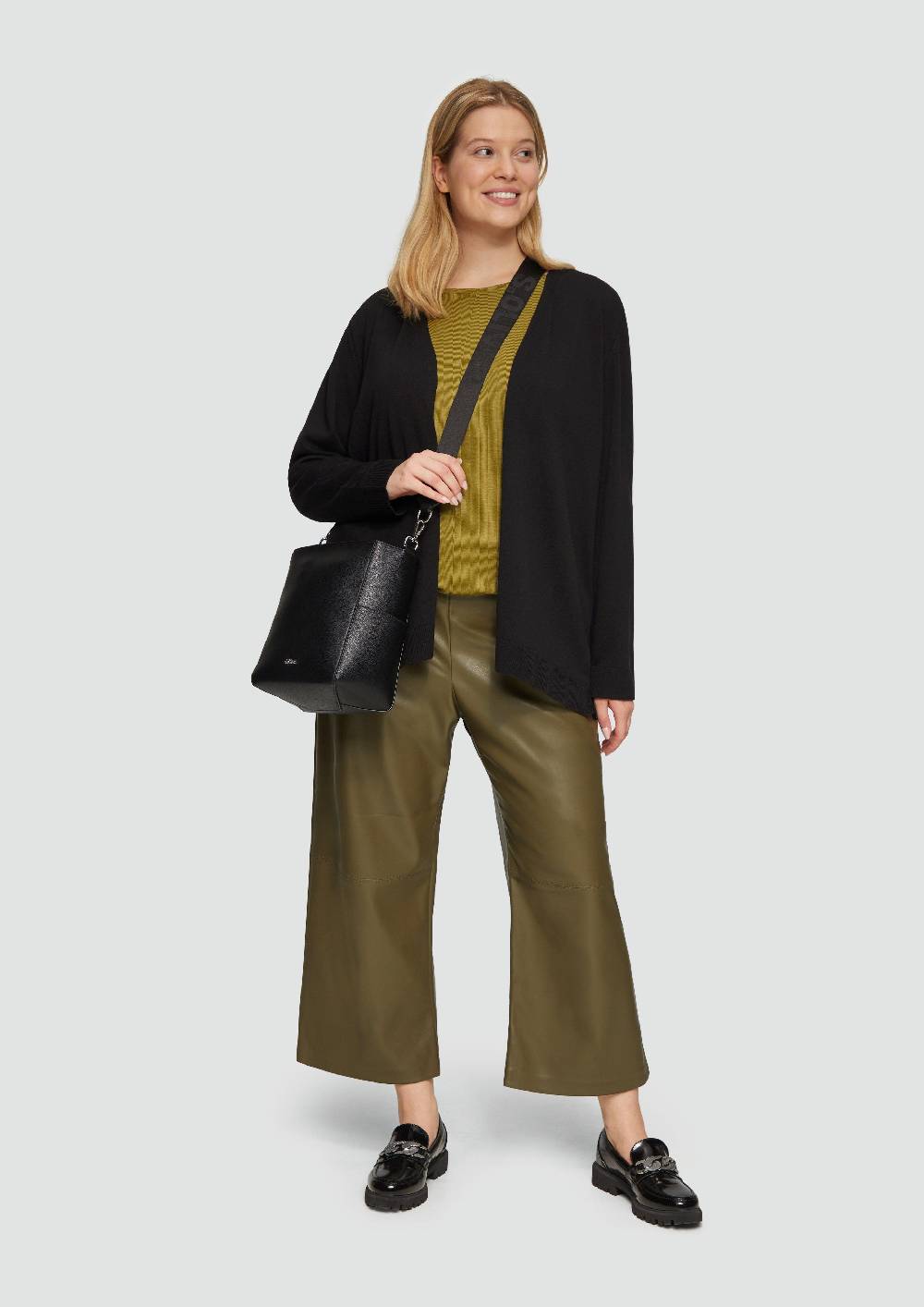 S.Oliver Cardigan Aus Viskose-Baumwollmix