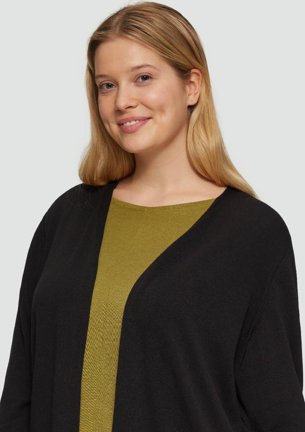 S.Oliver Cardigan Aus Viskose-Baumwollmix