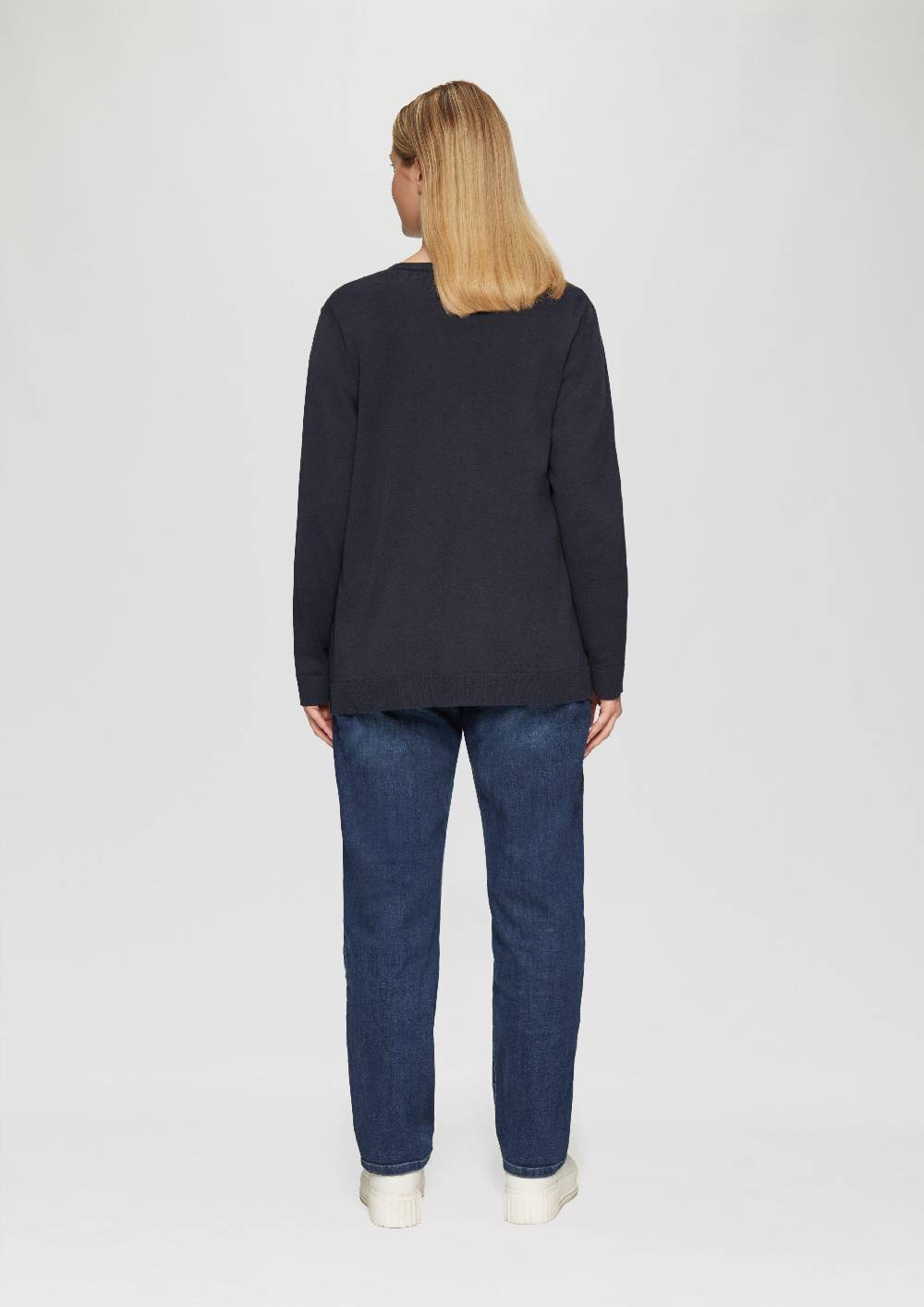 S.Oliver Cardigan Aus Viskose-Baumwollmix