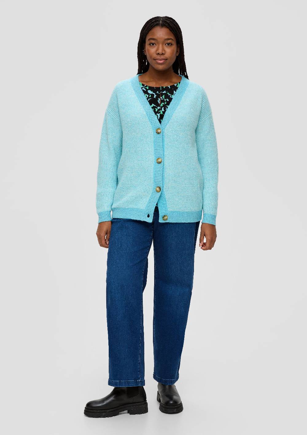 S.Oliver Cardigan Aus Wollmix