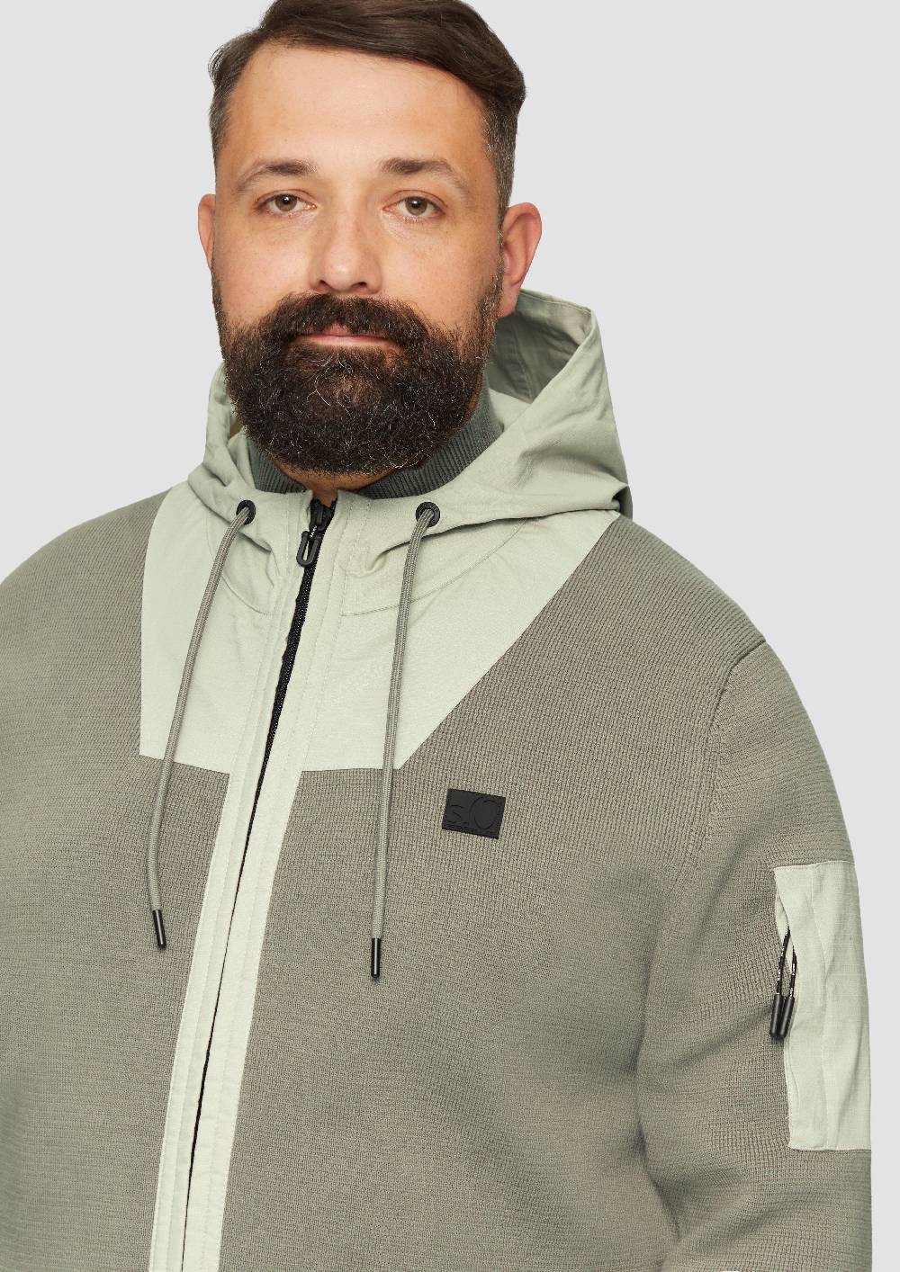 S.Oliver Cardigan Mit Ärmeltasche