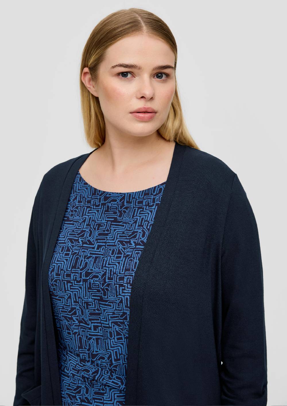 S.Oliver Cardigan Mit Aufgesetzten Taschen