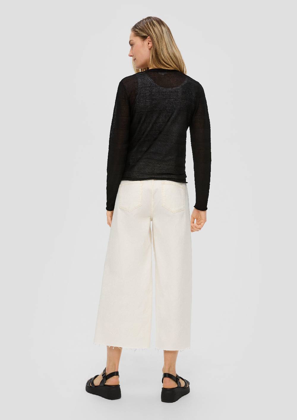 S.Oliver Cardigan Mit Musterstruktur