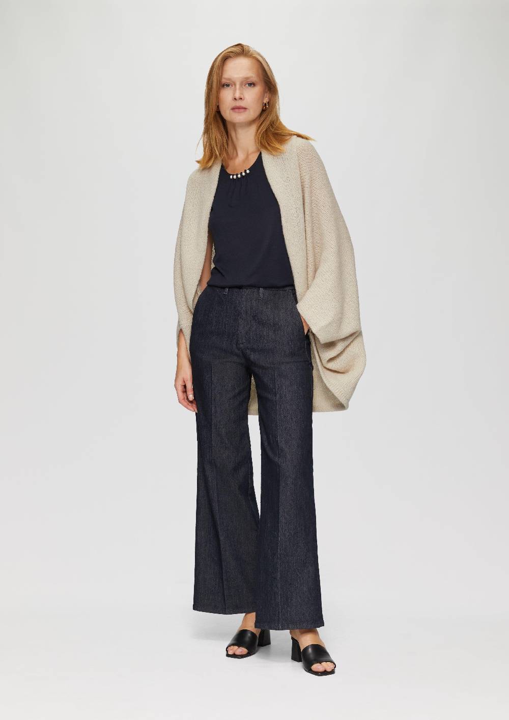 S.Oliver Cardigan Mit Schalkragen