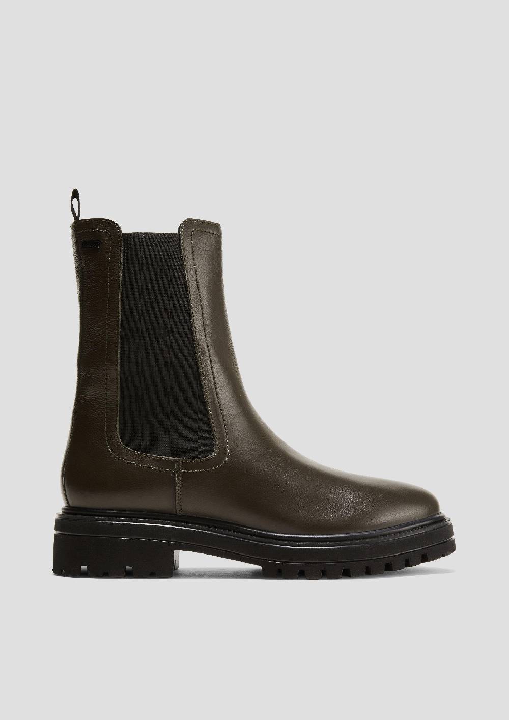 S.Oliver Chelsea Boots Aus Glattleder