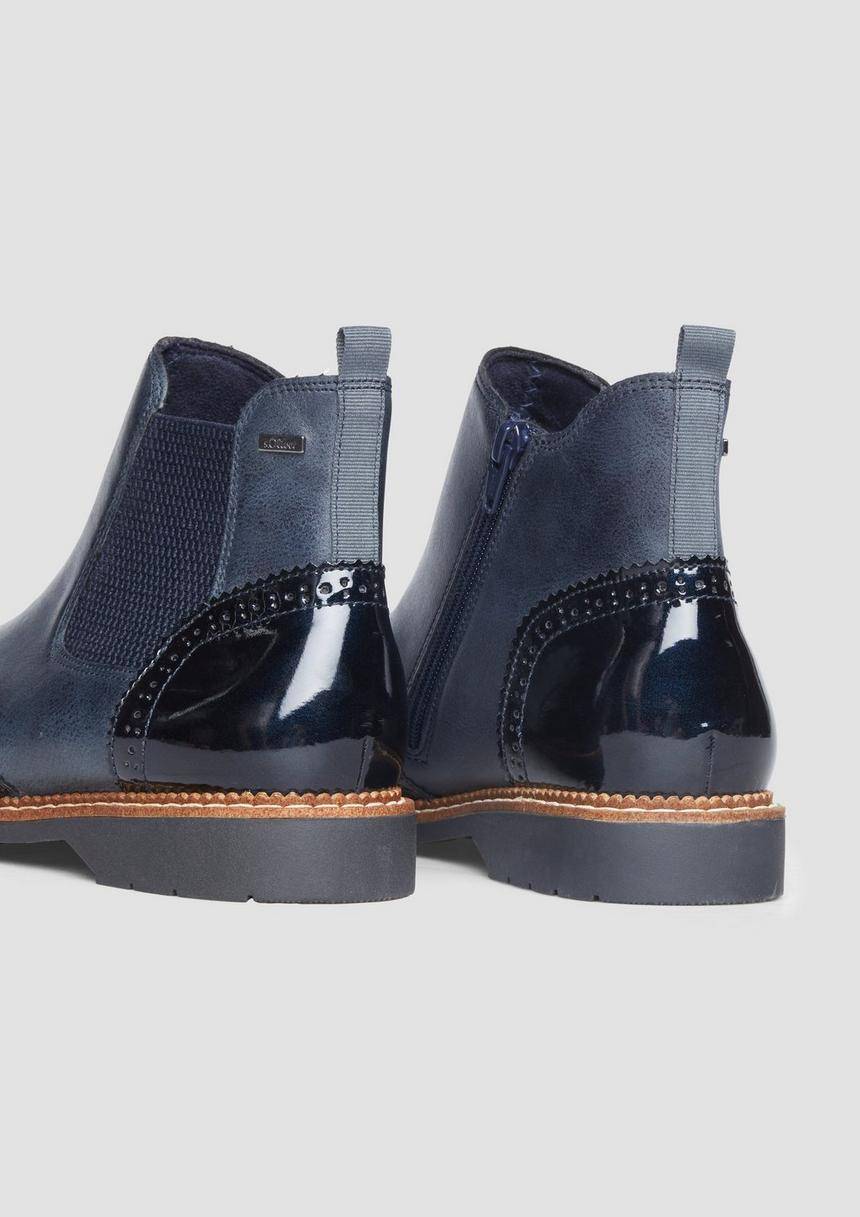 S.Oliver Chelsea-Boots Aus Kunstleder