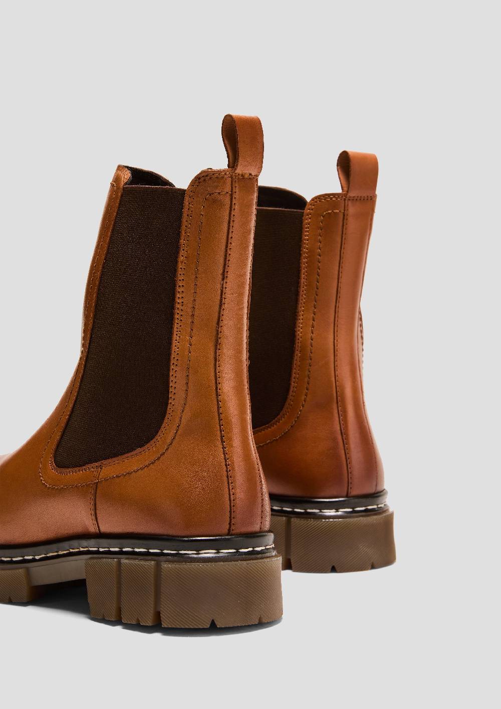 S.Oliver Chelsea Boots Aus Leder