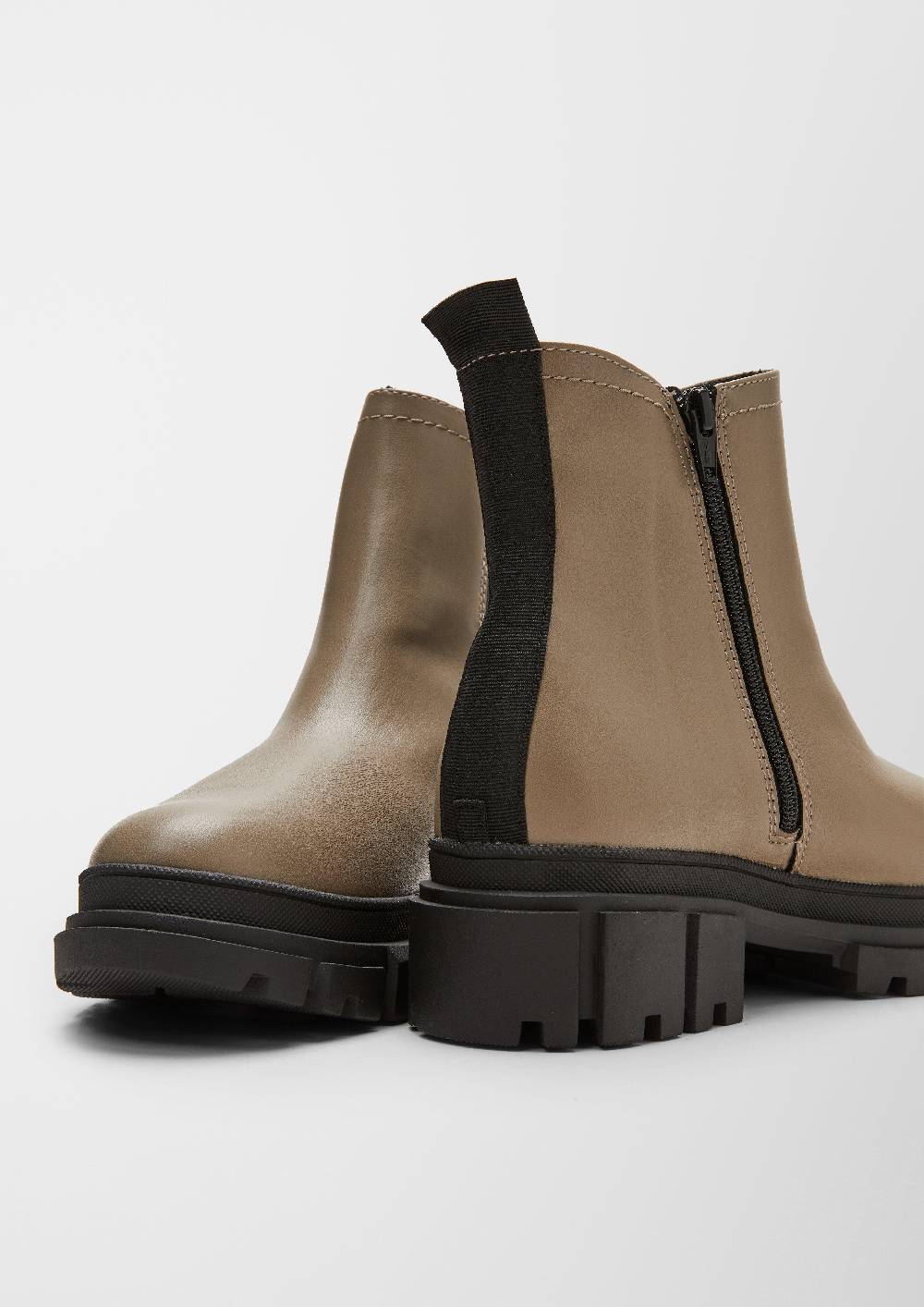 S.Oliver Chelsea Boots Aus Lederimitat