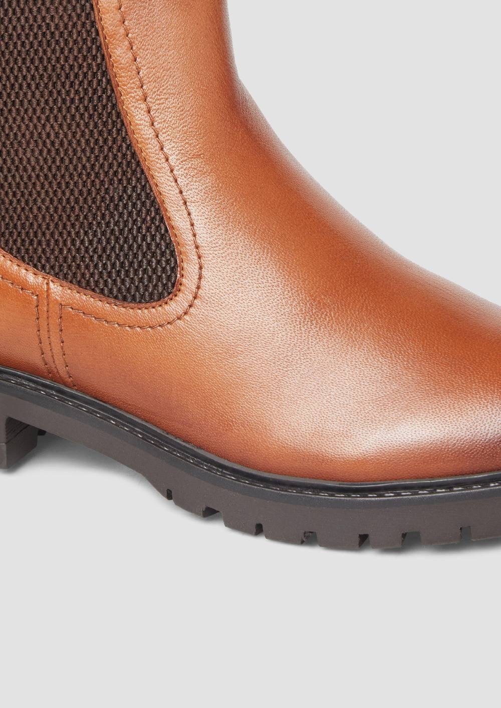 S.Oliver Chelsea Boots Aus Schafsleder